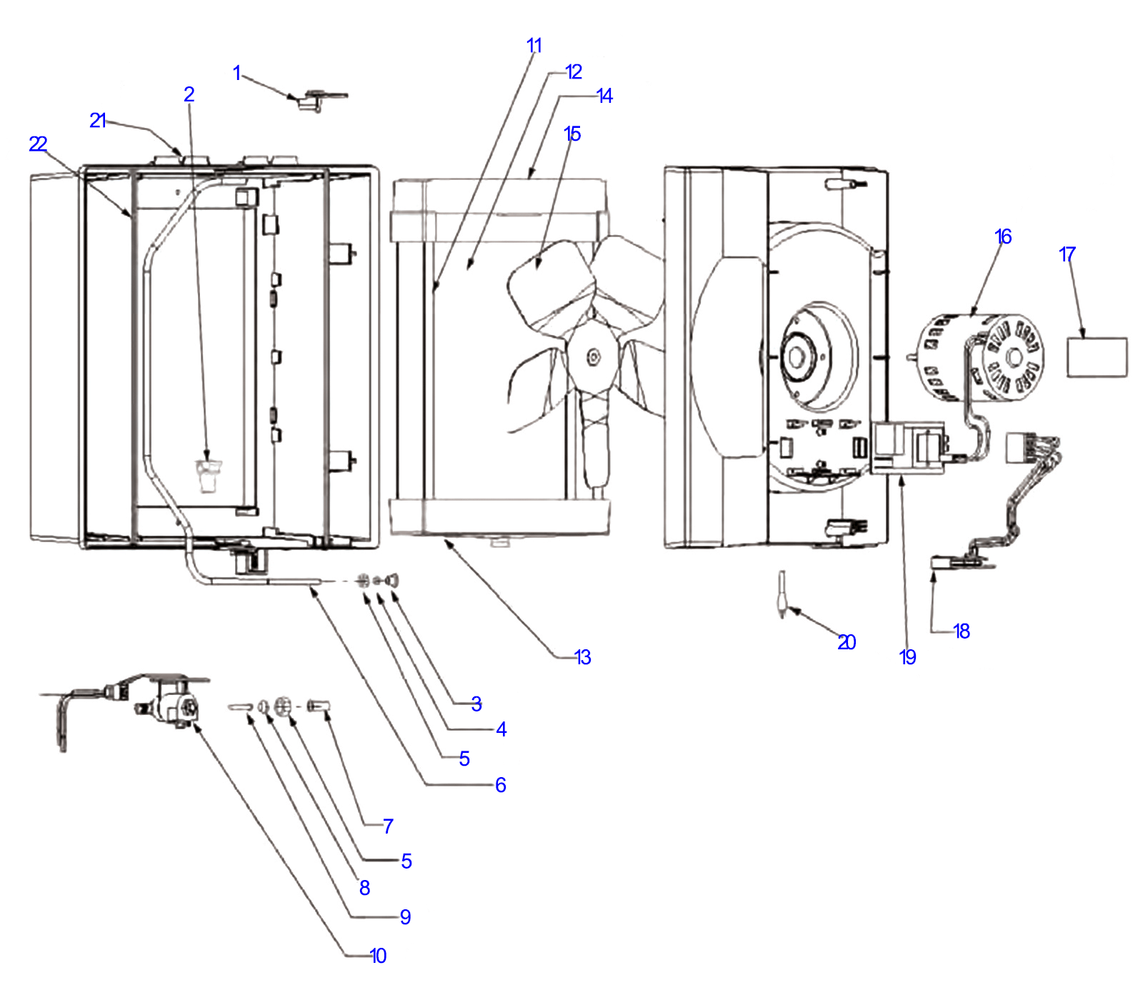 1000 Fan Powered Humidifier Fan Powered Humidifiers