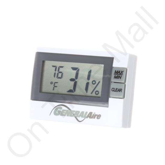 General Aire G98 Digital Temperature And Humidity Gage