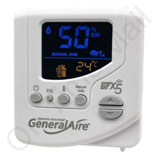 General Aire GFX5 Automatic Digital Humidistat Wall/Duct