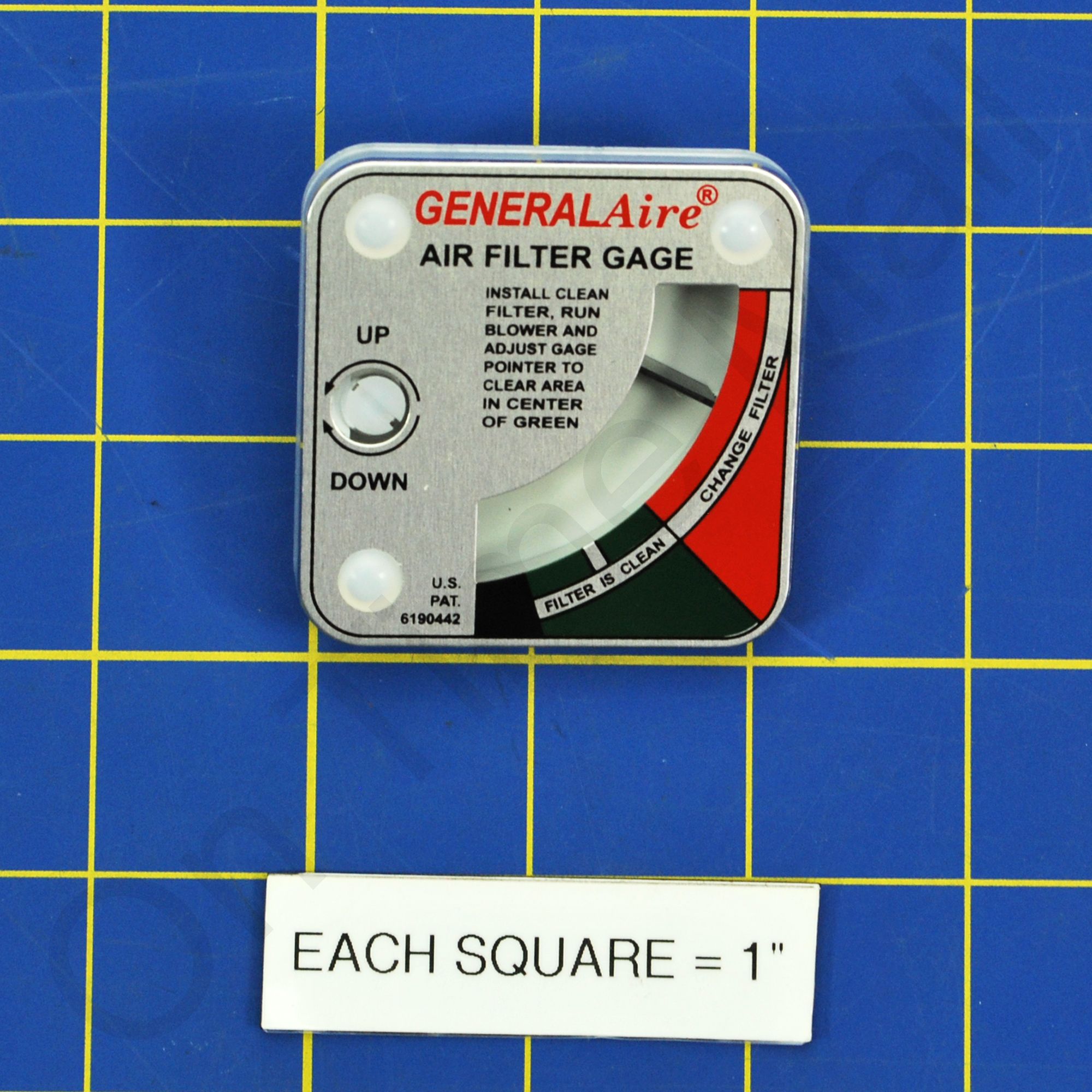 General Aire G99 Air Filter Gage
