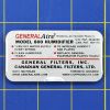 General Aire 800-E Inspection Plate